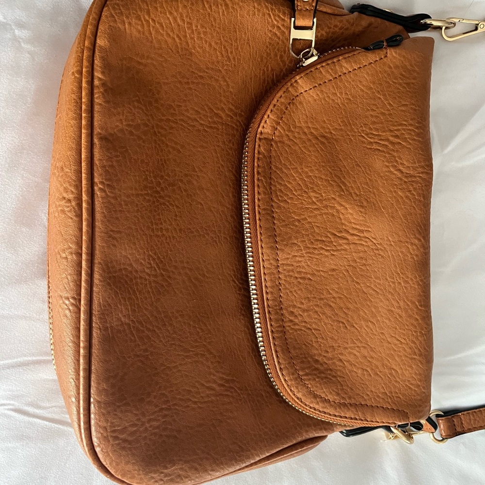 Brown crossbody bag